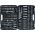 Набор инструмента ROCKFORCE 1/4"",3,8"",1/2"" DR 6-гранный 4-32мм 172пр. RF-41723-5 (артикул 16257816) – фото 3