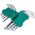 Набор ключей ВОЛАТ Torx T10-T50 9 предметов коротких 11025-09 (артикул 21540520) – фото 4