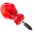 Укороченная отвертка с крестообразным шлицем KRAFT Phillips 6х25мм Ph2 IZELTAS 4130180625 (артикул 15861334) – фото 3