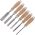Набор из 6 плоских стамесок Narex Wood Line Profi (светлые) 853055 (артикул 20625118) – фото 6