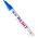 Маркер-краска Flysea по металлу Paint Marker FS-110 с наконечником (2-4 мм), синий FS-110-blue (артикул 23032713) – фото 1