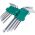 Набор ключей ВОЛАТ Torx T10-T50 9 предметов длинных 11020-09 (артикул 21542656) – фото 3