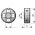 Плашка Bucovice Tools UNC 1.1/4" -7 115CrV3 65x25мм 215114BT (артикул 16526556) – фото 2