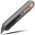 Технический нож DELI home series gray ht4008c Т-образное лезвие, эксклюзивный дизайн, софттач пластик, безопасная конструкция, подарочная упаковка 112885 (артикул 26146019) – фото 1