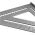 Столярный угольник плотника vertextools алюминий, 300мм 3040-300 (артикул 26089295) – фото 4