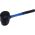 Киянка vertextools 450 г, черная резина, фибергасовая рукоятка 10-50-450 (артикул 25667289) – фото 2