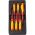 Набор отвёрток KNIPEX VDE, тонкие, 6 предметов, SL2.5/4, PlusMinus PH/S PZ/S 1/2 KN-002012V05 (артикул 16199886) – фото 1