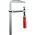 Струбцина BESSEY classiX цельнометаллическая 160/80, усилие 5 кН, c деревянной рукояткой BE-GS16 (артикул 15392207) – фото 1