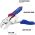 Зажимные клещи WORKPRO 250 мм, 10 дюймов, CR-V, с изогнутыми губками WP231074 (артикул 25973651) – фото 3