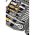 Набор инструмента 1/2 Dr и 1/4 Dr 108 предметов с 12 гранными головками KRAFT KT 700680 (артикул 15966155) – фото 4