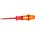 Крестовая отвертка WERA PlusMinus 165 i VDE, PZ/SL1x80 мм 1000V, на подвесе WE-100021 (артикул 16199865) – фото 1