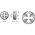 Плашка Bucovice Tools M 8 Шаг 1.25 115CrV3 25x9мм 210080BT (артикул 15780130) – фото 3