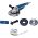 Сетевая углошлифовальная машина BOSCH GWS 2200-230 RSP 06018C1320 (артикул 17565942) – фото 4
