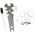 Краскопульт RADEX SKULL GOLD Spray gun RRP 10117 (артикул 22150929) – фото 5