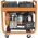 Генератор CARVER PPG-11000DE дизель, LT-1100F, 8,5/9,5 кВт, 220 В, бак 20л, э/старт, колеса, медь 01.020.00025 (артикул 24686811) – фото 5