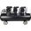 Малошумный компрессор Pegas pneumatic PG-4200 120л, 460 л/мин, 4.2квт безмасляный 6623 (артикул 18888030) – фото 2