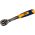 Трещоточная рукоятка с быстрым сбросом 1/4 Dr KRAFT KT 700361 (артикул 15965872) – фото 1