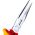 Длинногубцы с резцом KNIPEX KN-2616200 (артикул 14977712) – фото 2